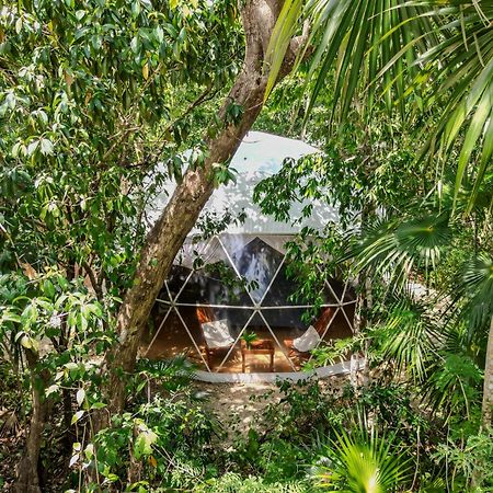 Apartament Ku Kuk Glamping Chemuyil Zewnętrze zdjęcie