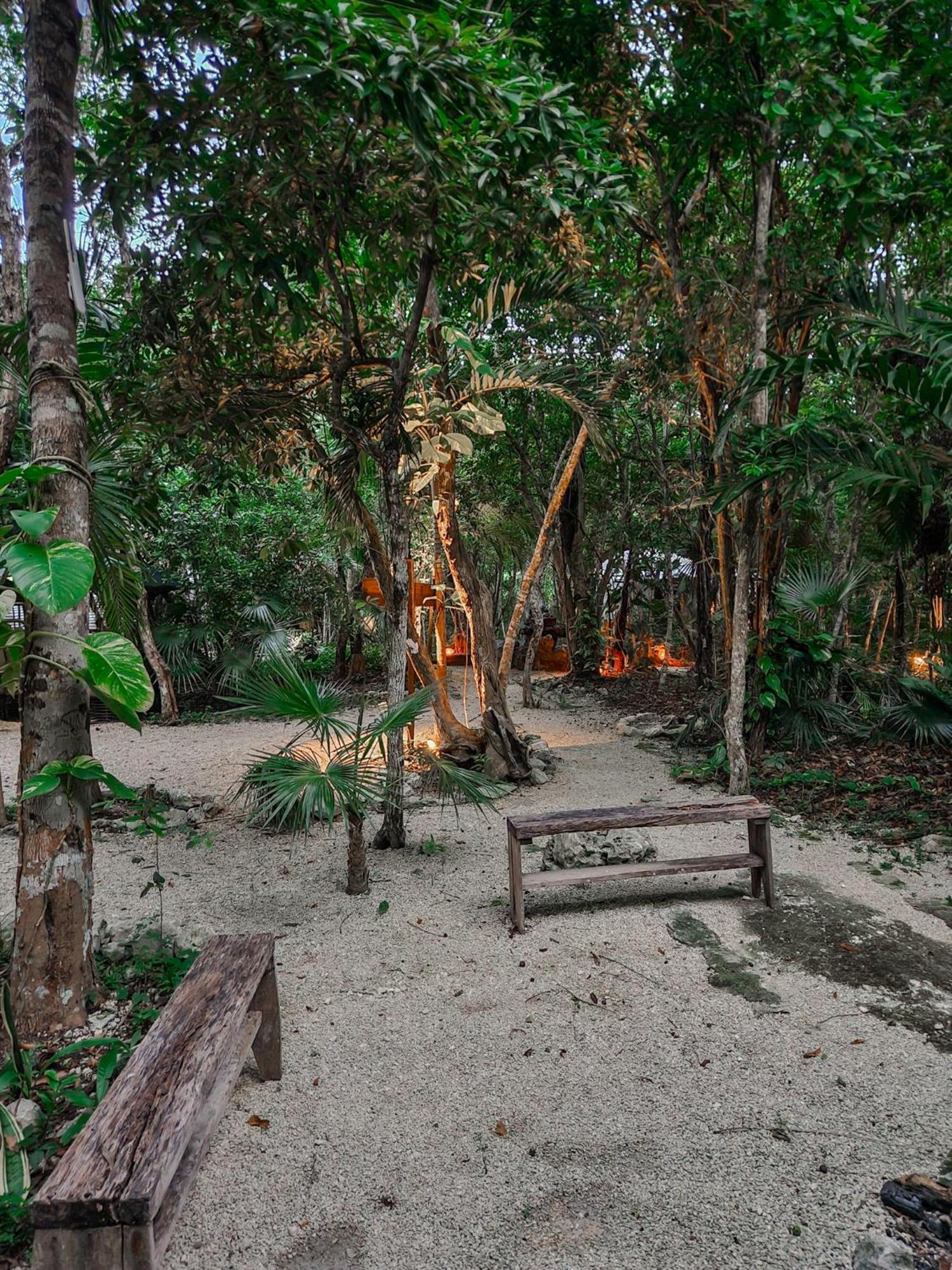 Apartament Ku Kuk Glamping Chemuyil Zewnętrze zdjęcie