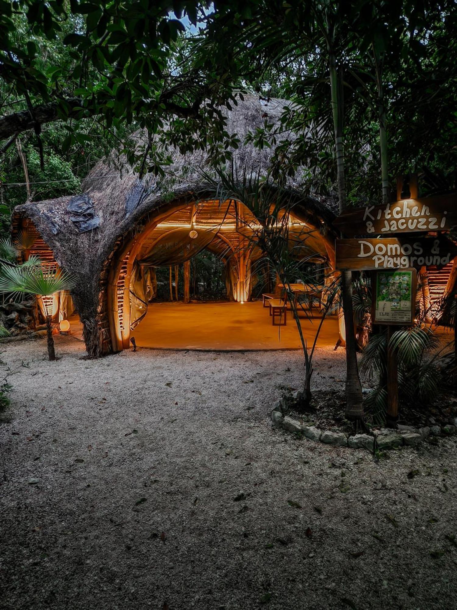 Apartament Ku Kuk Glamping Chemuyil Zewnętrze zdjęcie
