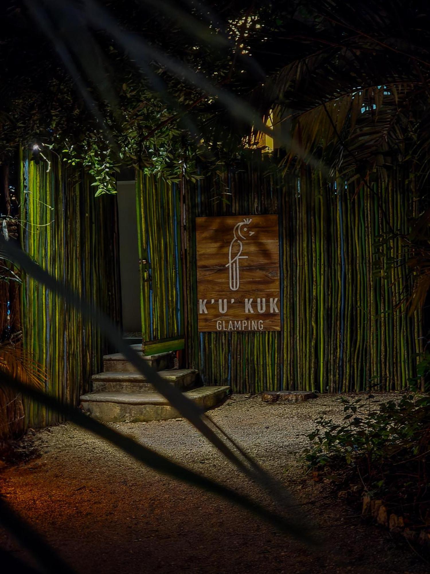 Apartament Ku Kuk Glamping Chemuyil Zewnętrze zdjęcie
