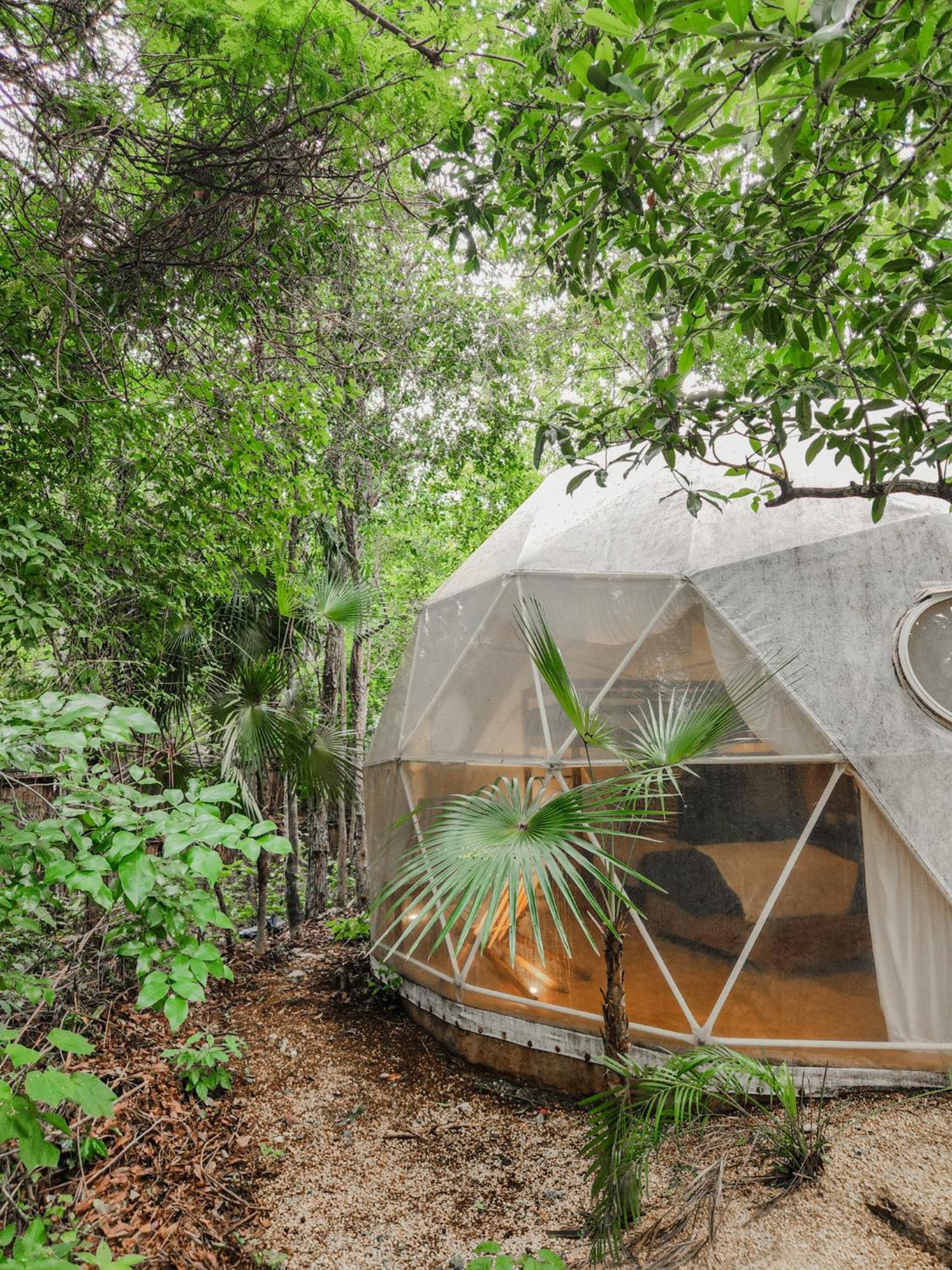 Apartament Ku Kuk Glamping Chemuyil Zewnętrze zdjęcie