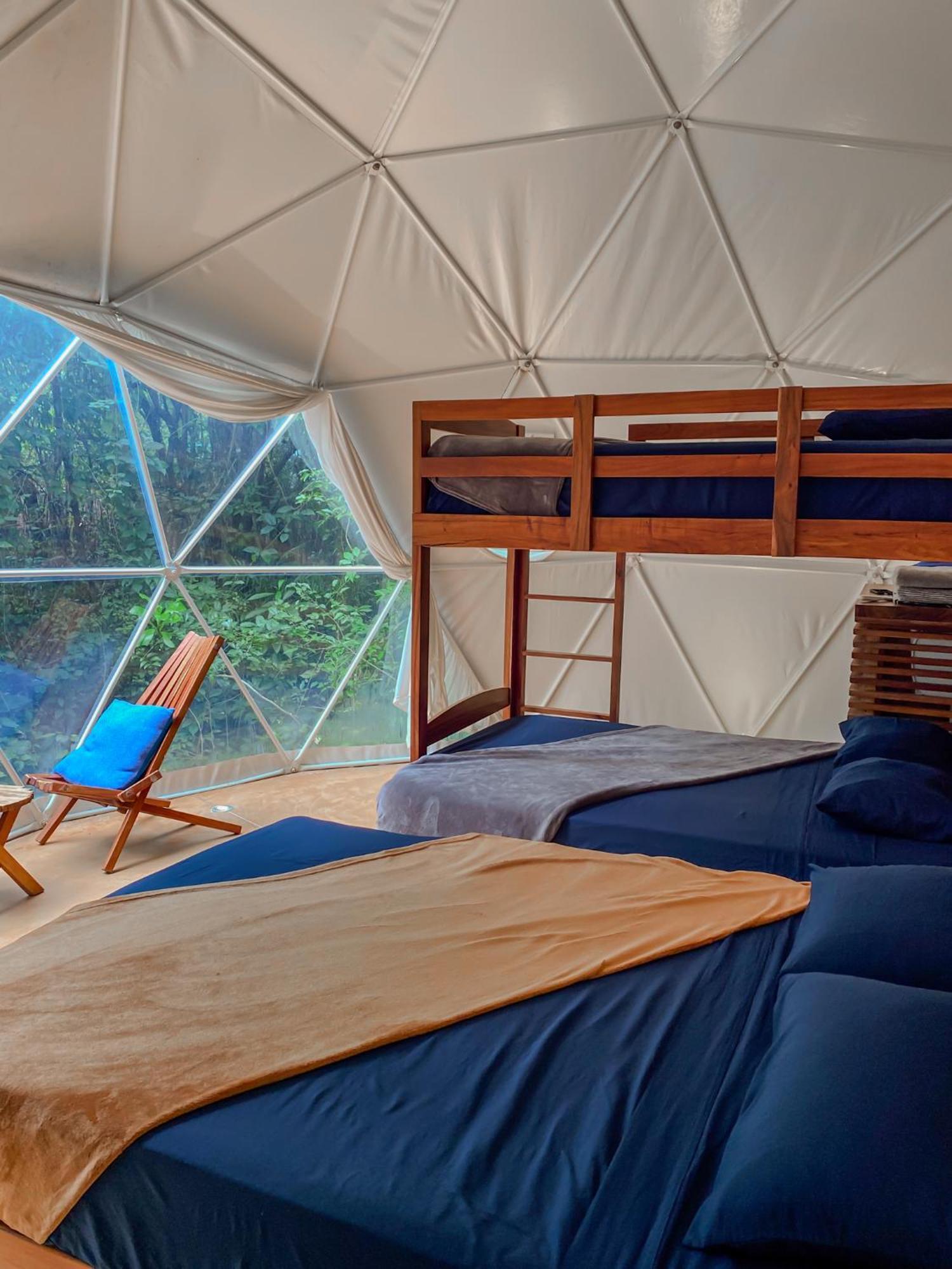 Apartament Ku Kuk Glamping Chemuyil Zewnętrze zdjęcie