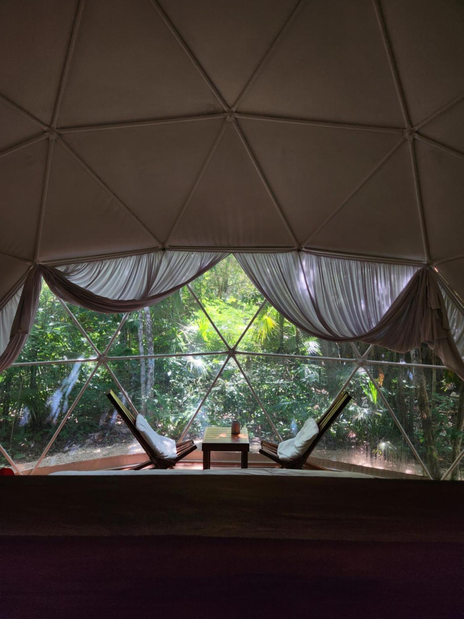 Apartament Ku Kuk Glamping Chemuyil Zewnętrze zdjęcie