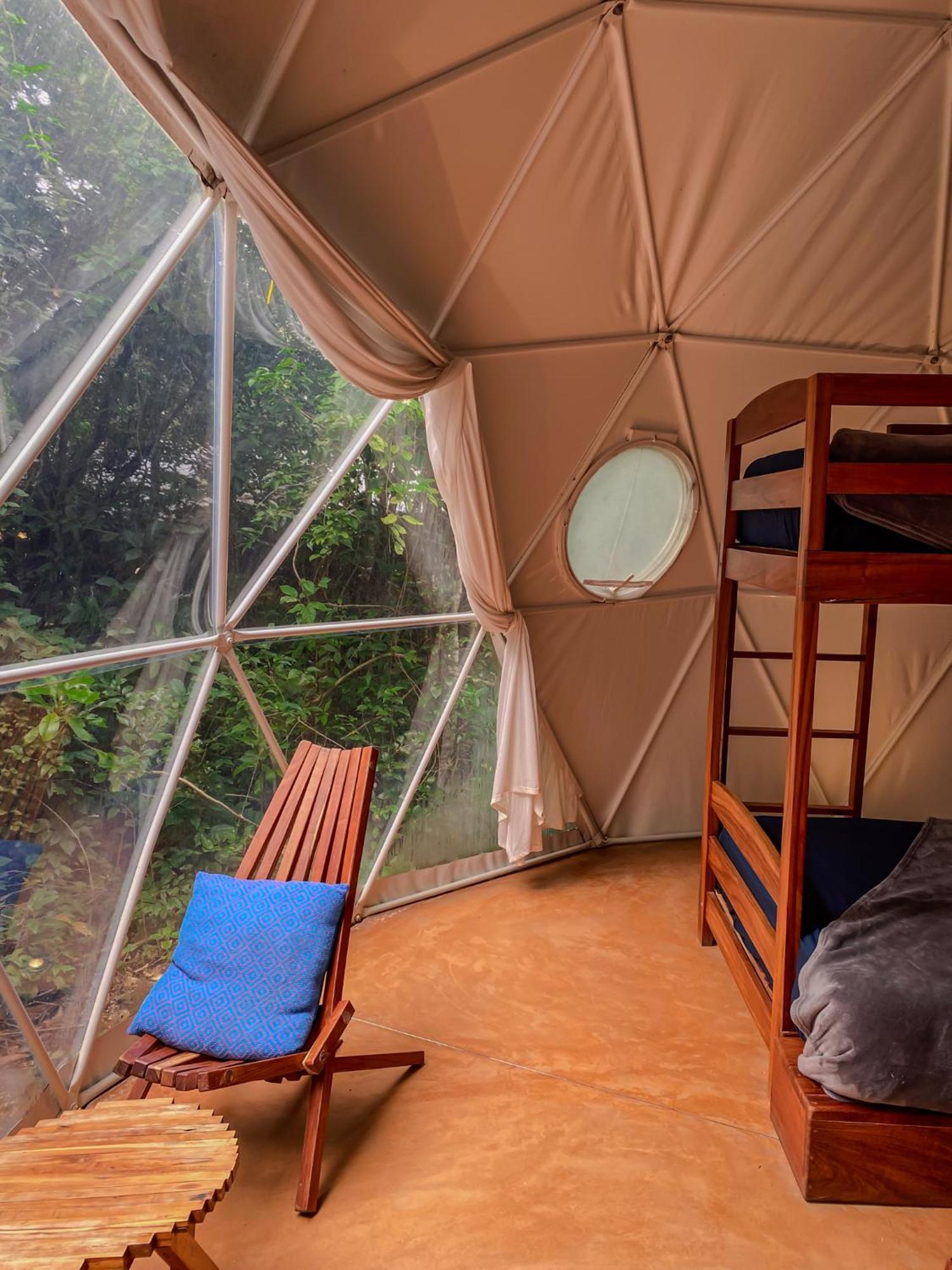 Apartament Ku Kuk Glamping Chemuyil Zewnętrze zdjęcie