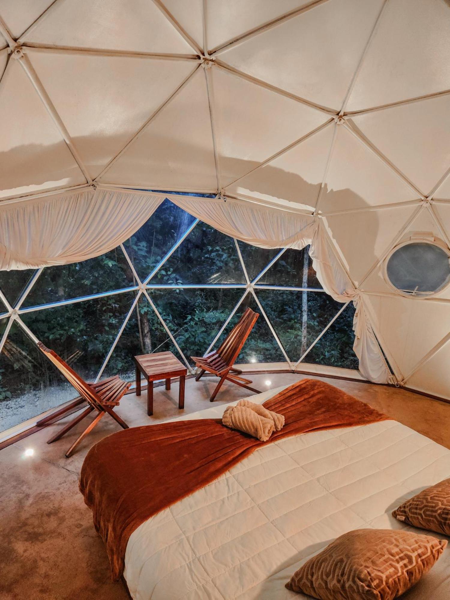 Apartament Ku Kuk Glamping Chemuyil Zewnętrze zdjęcie