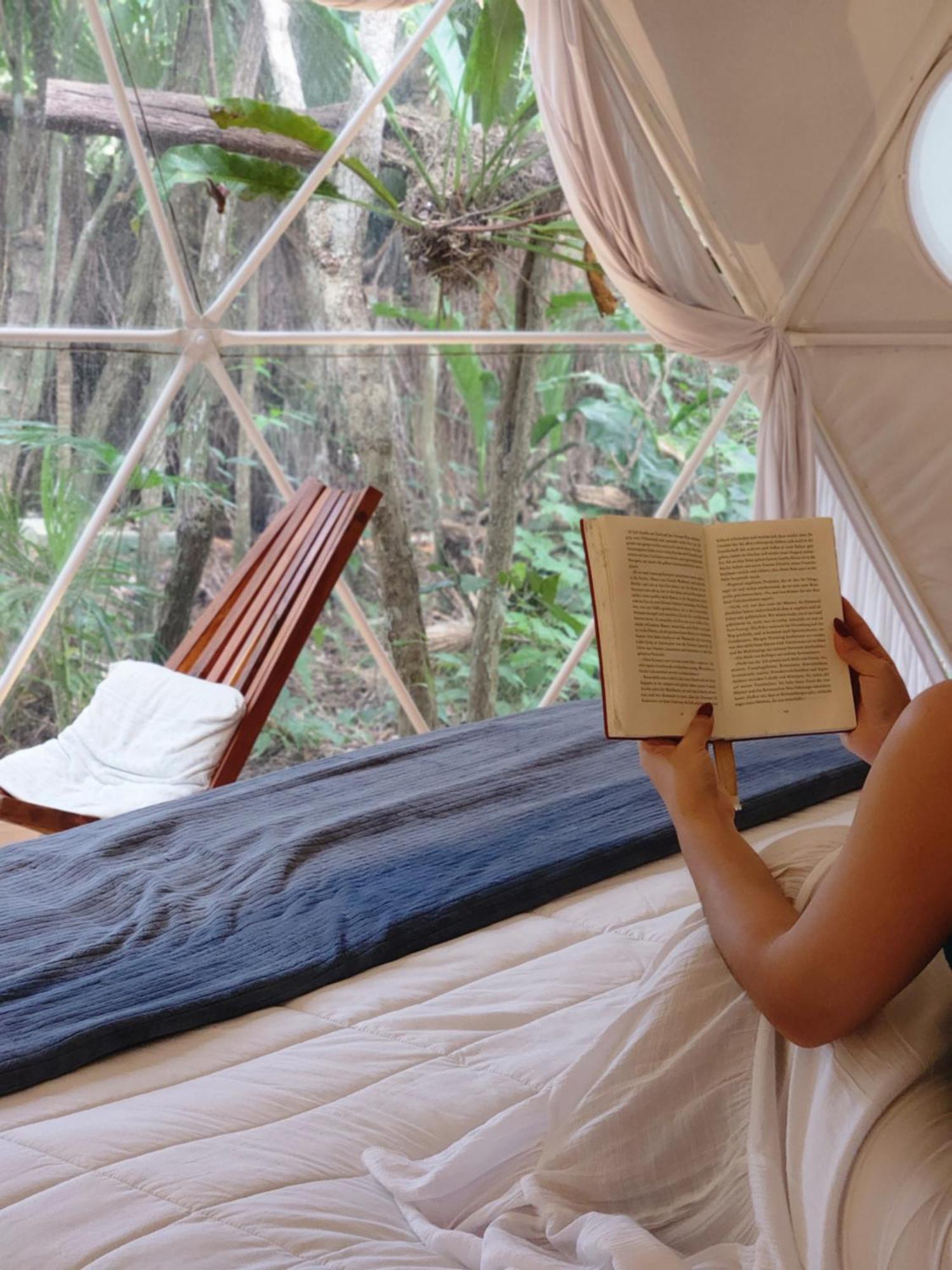Apartament Ku Kuk Glamping Chemuyil Zewnętrze zdjęcie