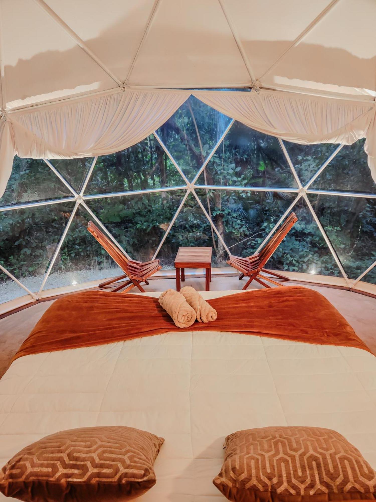 Apartament Ku Kuk Glamping Chemuyil Zewnętrze zdjęcie