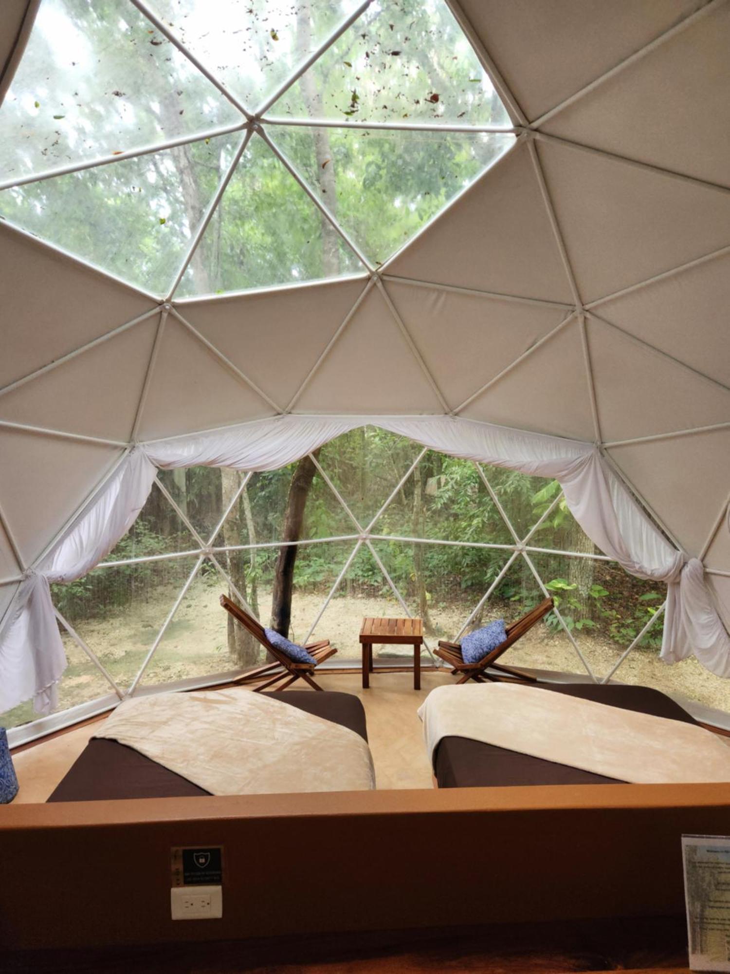 Apartament Ku Kuk Glamping Chemuyil Zewnętrze zdjęcie