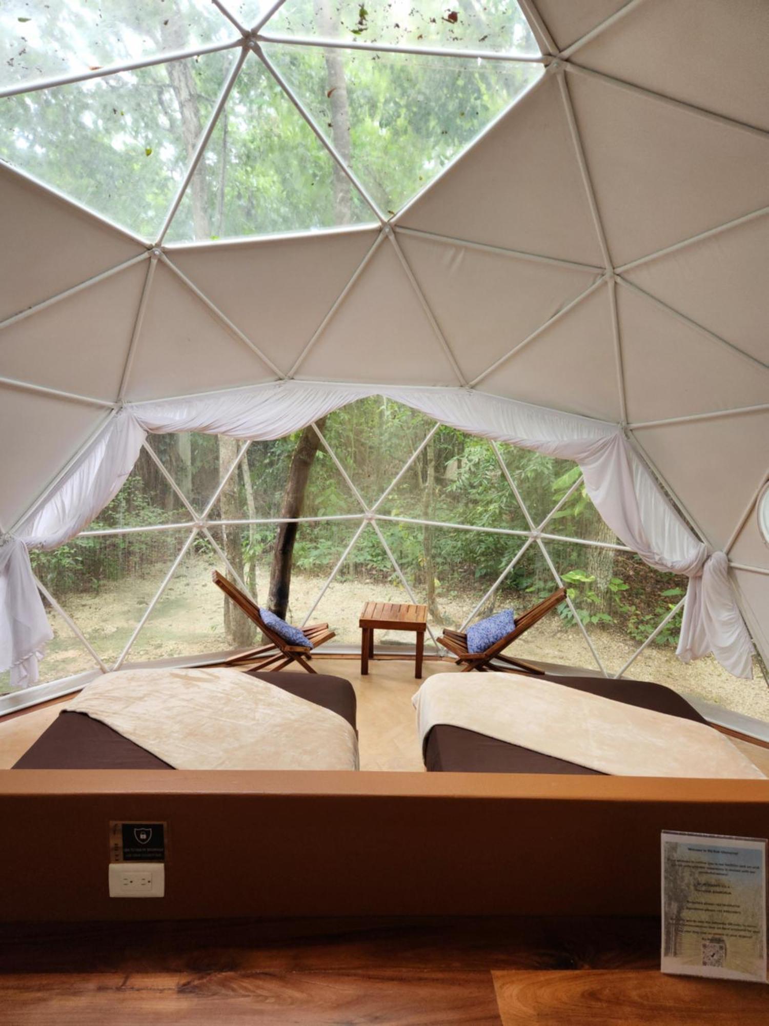 Apartament Ku Kuk Glamping Chemuyil Zewnętrze zdjęcie