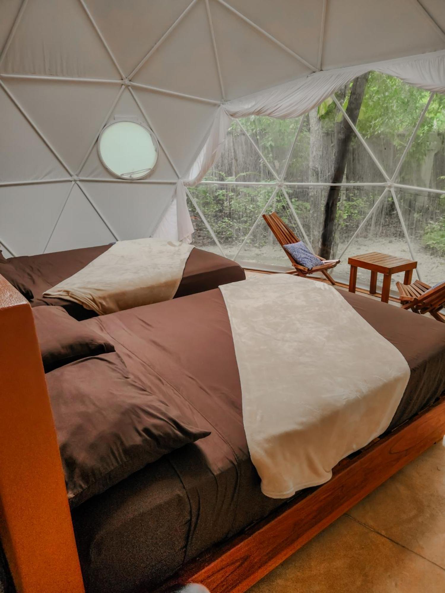 Apartament Ku Kuk Glamping Chemuyil Zewnętrze zdjęcie