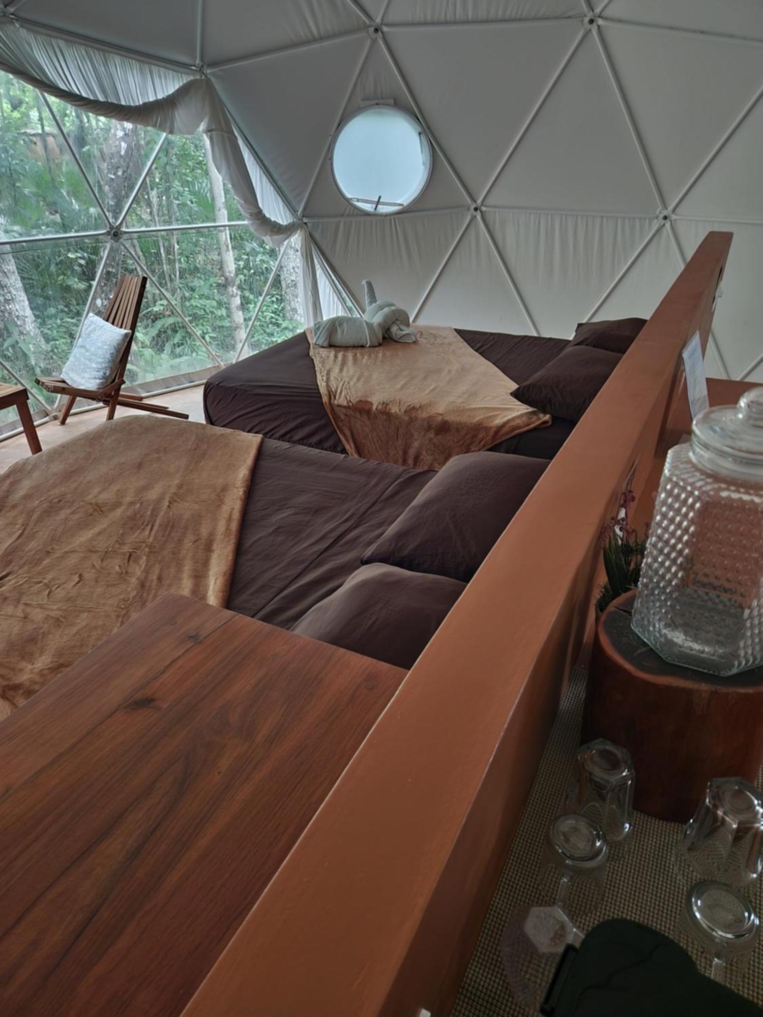 Apartament Ku Kuk Glamping Chemuyil Zewnętrze zdjęcie