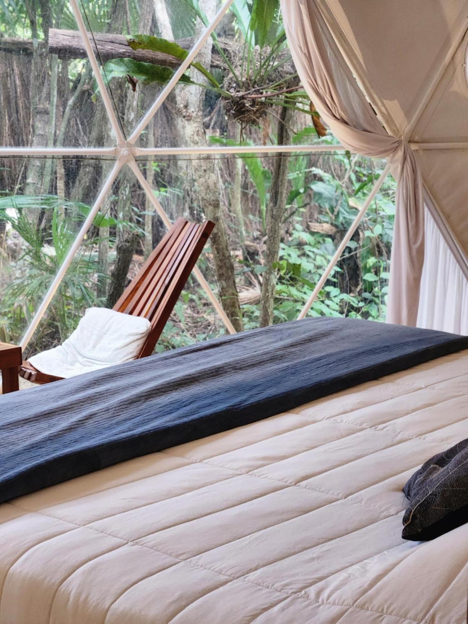 Apartament Ku Kuk Glamping Chemuyil Zewnętrze zdjęcie